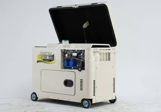 马尾科克8kw小型柴油发电机组